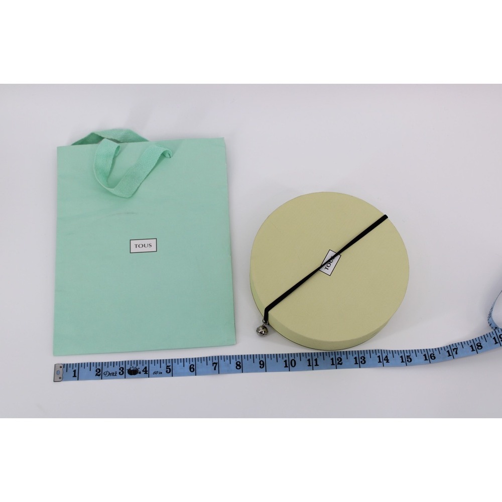 Medium‎ BOX WITH GIFT BAG TOUS Yellow and Teal